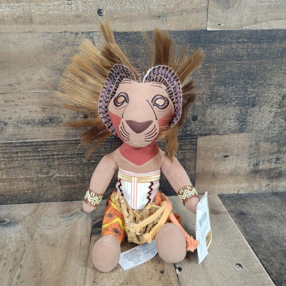 Lion King‎ Simba Original Broadway Musical Limited Edition Plush Stuffed 10" NWT - Picture 1 of 7